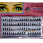 La Charme Eyelashes - Flare Short Black 100% Human Hair Regular