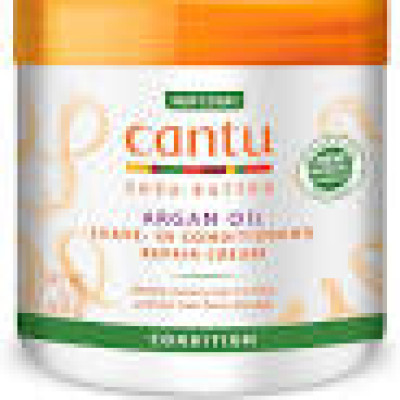 Cantu Argan Oil Leave in Conditioning Repair Cream, 16 Ounce