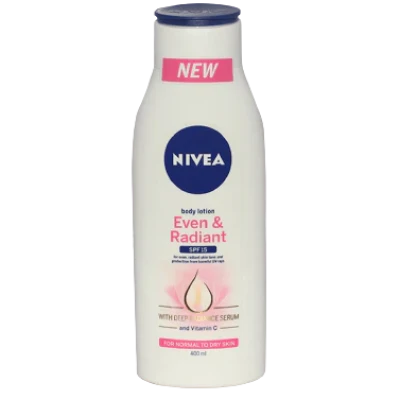 The Nivea Body Lotion Even & Radiant SPF