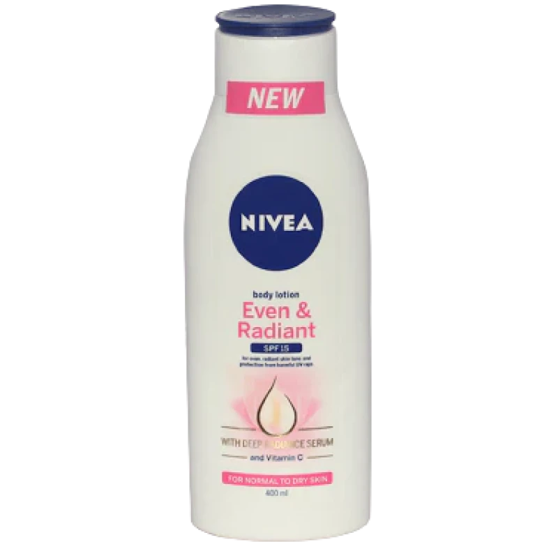 The Nivea Body Lotion Even & Radiant SPF