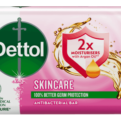 Dettol Anti-Bacterial Soap Skin Care 160g