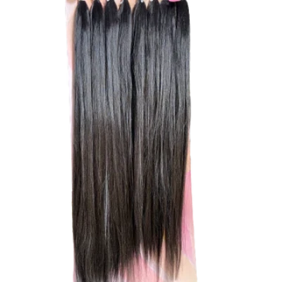 Thormona STW 24"26"28" Long Straight Look Like Natural Synthetic Weave - With closure